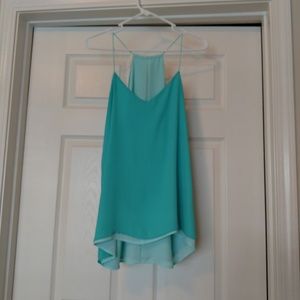 Reversible Express tank top turquoise/light blue